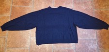 H&M 100%  Kaschmir Pullover Gr. M Oversize dunkelblau / marine
