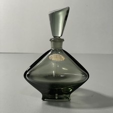 Alter Parfüm Flakon Echt Kristall Vintage Flacon 14 cm Hoch