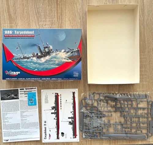 Mirage hobby a86 - mirage, torpedoboot