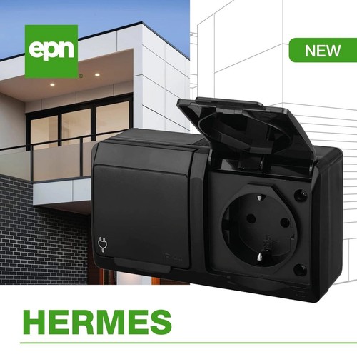 Elektro plast hermes - hermes, aufputz