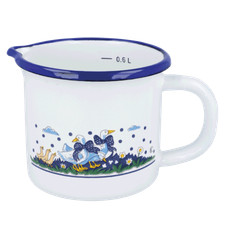 Milchtopf Induktion Emaille