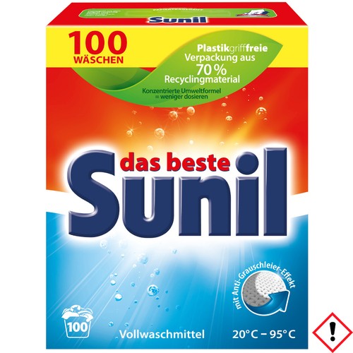 Sunil vollwaschmittelpulver - sunil,