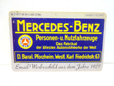 MERCEDES-BENZ,Telefonkarte,seltenes Sammlerstück,Autohaus D.Baral