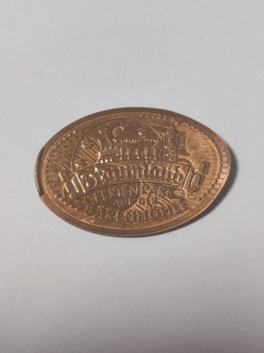 Elongated coin souvenirmünze - coin,