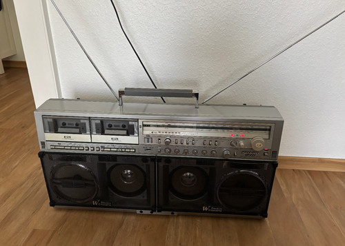 Sharp 777h ghettoblaster - sharp,