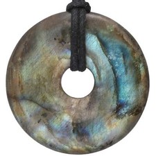 Labradorit donut mm - labradorit, 40