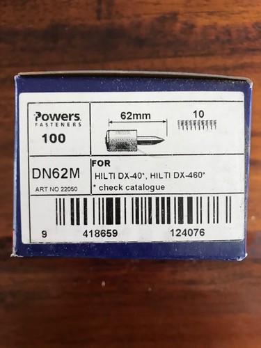 Powers betonnägel 62mm - powers,