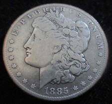 MDS USA ONE 1 DOLLAR 1885 O "MORGAN DOLLAR", SILBER  #M