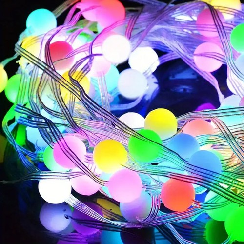 Lichterkette led bunt - led,