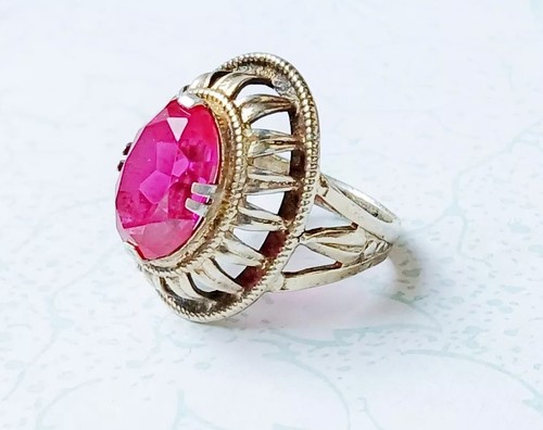 Ring aus silber 875er mit - aus,