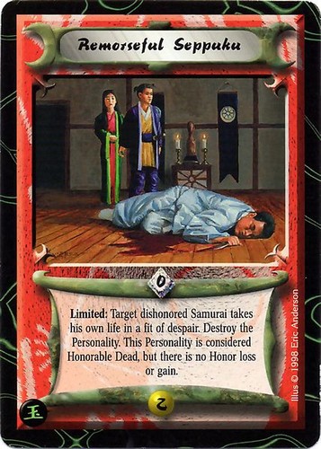 Remorseful seppuku jade - -,