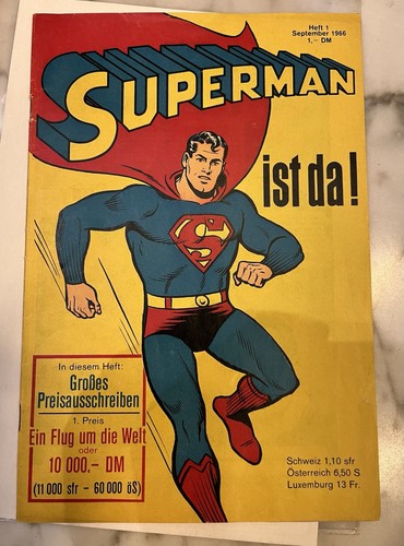 Superman ehapa 1966 heft - superman,