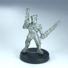 Classic Imperial Guard Mordian Sergeant mit Kettensäge Hauptquartier - Warhammer 40K X12523