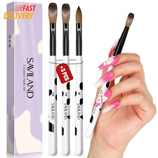 Saviland 3 Stück Acryl Pinsel