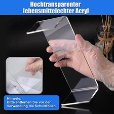 Viymgit 8er Set Acryl Display Ständer Klar - Gestuft für Figuren, Schmuck, Deko