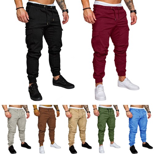 Herren elastische taille cargo - elastische,