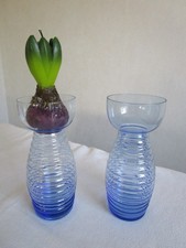 2x Hyazinthenglas Glas