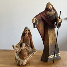 Krippe Figuren Heilige