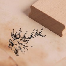 Motivstempel Röhrender Hirsch