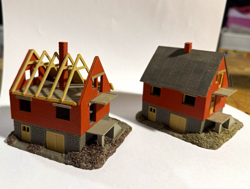 Modellbau gebäude häuser - modellbau, gebäude/häuser