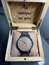 Holzkern herren uhr blau - holzkern,