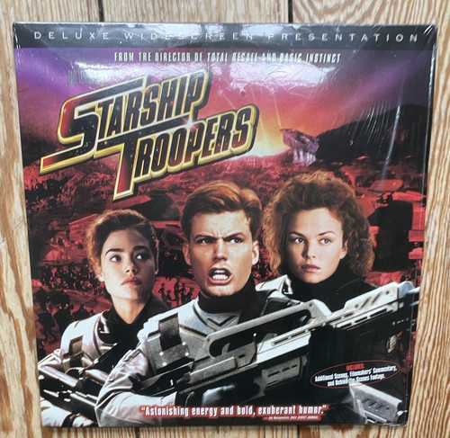 Starship troopers laserdisc - starship,
