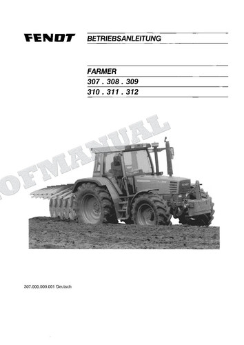 Fendt farmer 307 308 - 308, 310