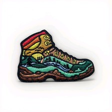 Wanderschuh Natur| Patch Klett