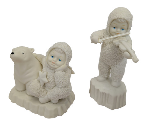 Vintage snowbabies figuren - 2,