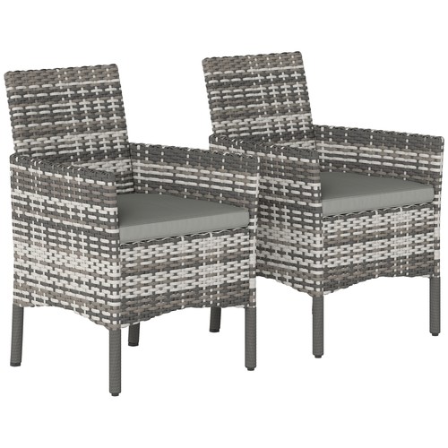 2er set gartenstuhl polyrattan - gartenstuhl,