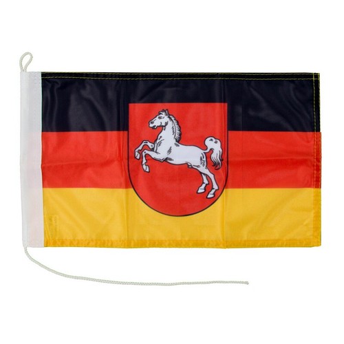 Flagge niedersachsen mit - niedersachsen,