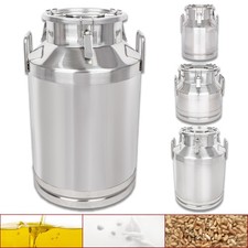 Milchkanne Milchkrug Transportkanne Milch Milchbehälter Edelstahl Beeketal