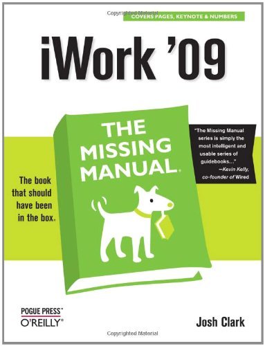 Iwork the missing - the, manual