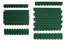 Mini dachschindeln grün - mini,