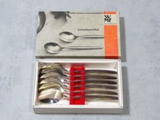 WMF Heidelberg - versilbertes Besteck 6x Kaffeelöffel - 90er Silber