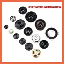 0.25-5W 8Ohm Mini Speaker Horn Loudspeaker Dia 20/23/28/30/36/40/50mm Audio DIY