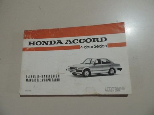 Honda accord 6l - honda, 1,6l