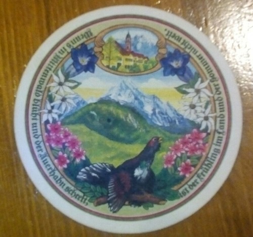 Bierdeckel mittenwalder - bierdeckel,