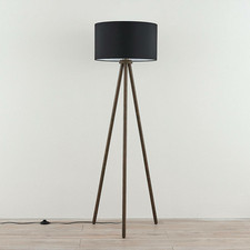 Lindby Textil-Stehleuchte