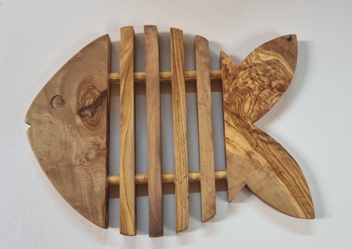 Topfuntersetzer aus olivenholz - topfuntersetzer,