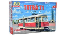 Tatra T1 Straßenbahn - Modell