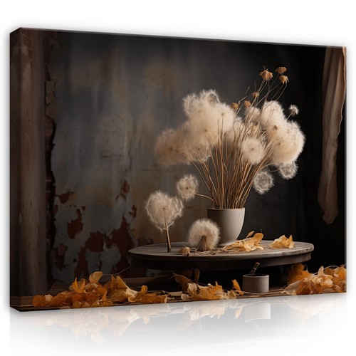 Leinwandbild blumensamen - leinwandbild,