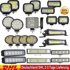 2X Auto LED Arbeitsscheinwerfer Light Bar Offroad SUV Flutlicht Strahler 12V/24V