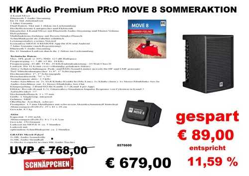 Audio premium move 8 - audio, pr:o
