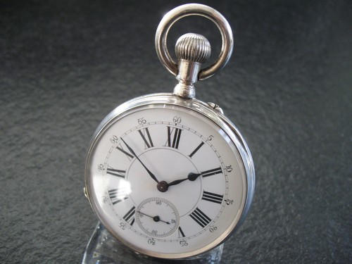 Taschenuhr silber 800 bois - taschenuhr,