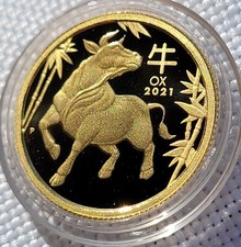 Goldmünze Lunar III - 2021