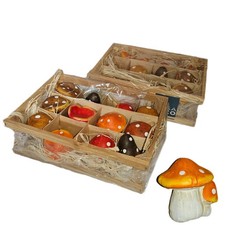 Keramik sortiment pilze - 24, |