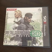 Metal Gear Solid Snake Eater 3D