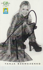 Tanja Szewczenko, orig sign AK