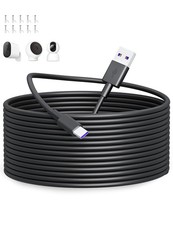 USB C Stromkabel 10m, Verlängerung Typ C Ladekabel für Mi... 